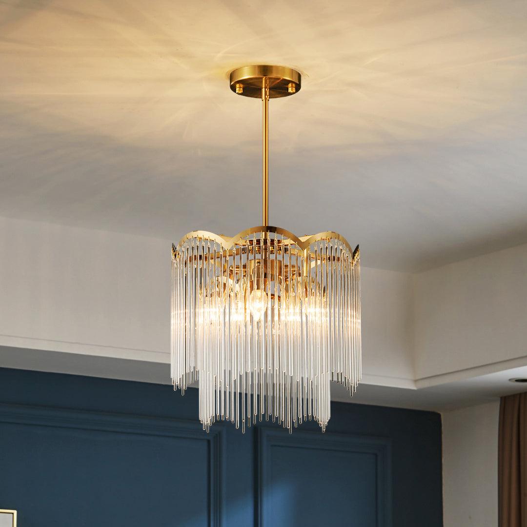 Classic Maria Theresa Light Φ 15.7″ X H 13.7″ / Dia 40cm X H 35cm / Gold Chandelier