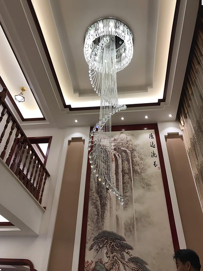 Classic Symphony Spiral Chandelier Chandelier