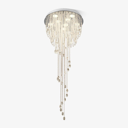 Classic Symphony Spiral Chandelier Chandelier