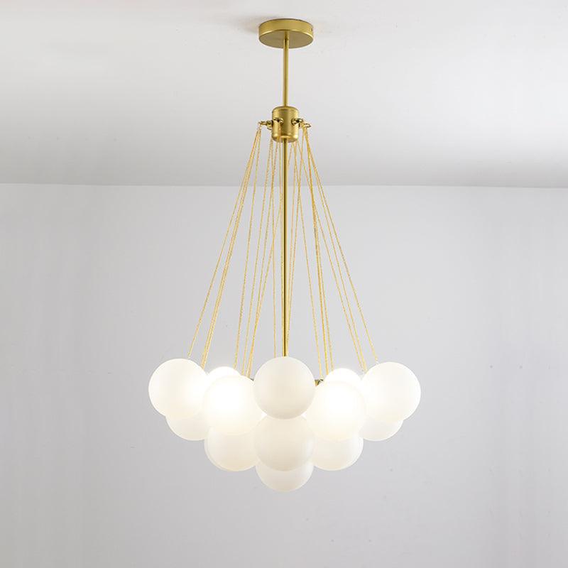 Bubble Chandelier 25heads Dia 23.6″ x H 29.5″ / Dia 60cm x H 75cm / Gold Chandelier