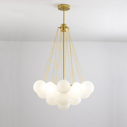 Bubble Chandelier 25heads Dia 23.6″ x H 29.5″ / Dia 60cm x H 75cm / Gold Chandelier