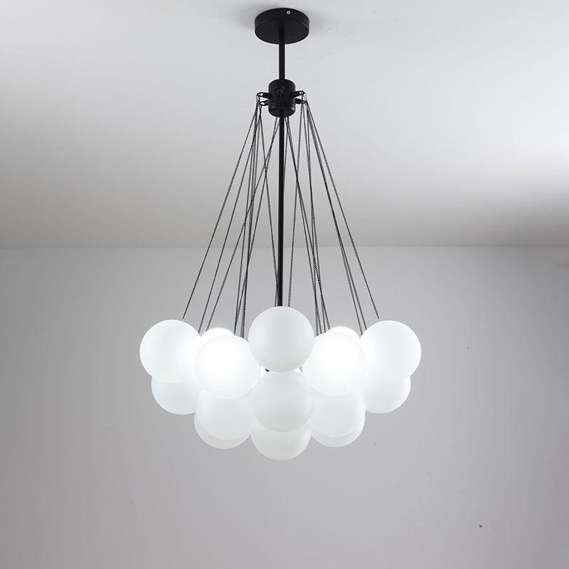 Bubble Chandelier 25heads Dia 23.6″ x H 29.5″ / Dia 60cm x H 75cm / Black Chandelier