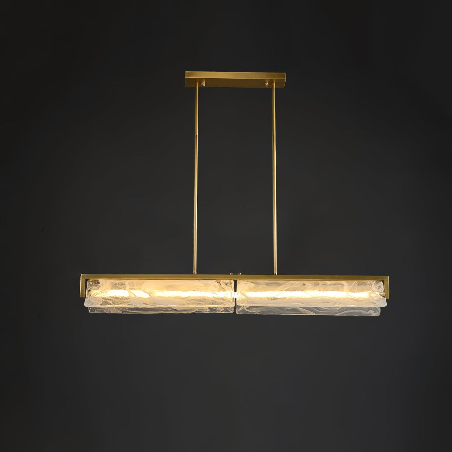 Cloud Fog Pendant Lamp Dia 41.3″ x W 6″ x H 4.7″ / L 105cm x W15.3cm x H 12cm / Polished Brass / Warm White Pendant light
