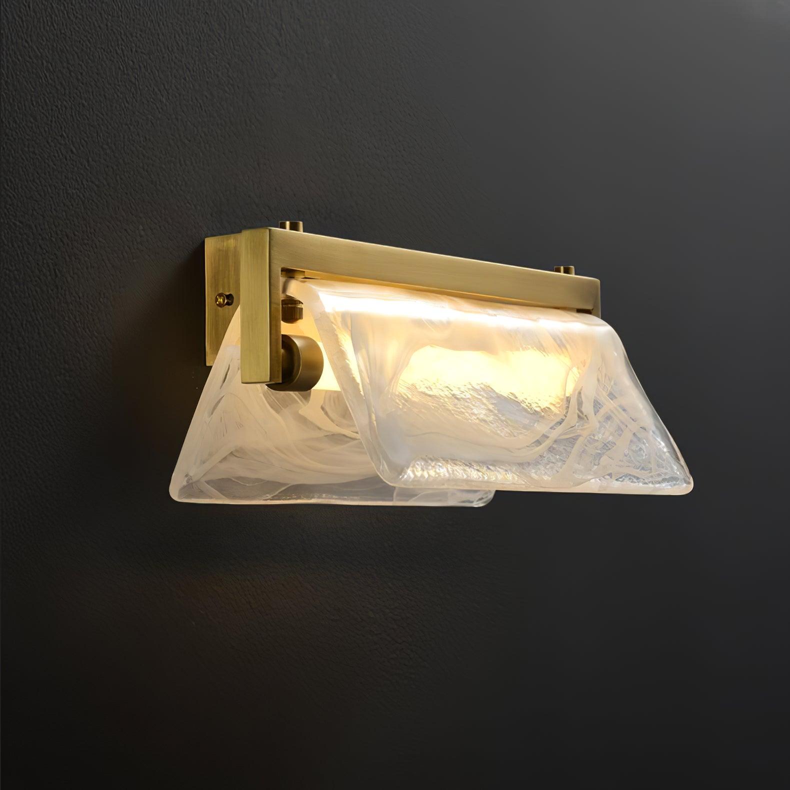 Cloud Fog Wall Lamp L 10.2″ x H 4.7″ / L 26cm x H 12cm / Polished Brass / Warm White Wall lamp