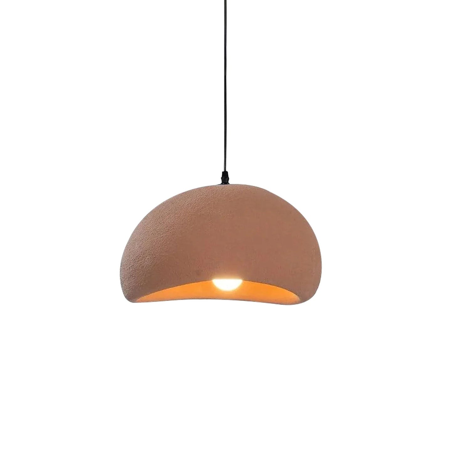 Cloud Pendant Light Style B ? 11.8″ x H 6.7″ / Dia 30cm x H 17cm (About 1.5kg) / Brown 灯具