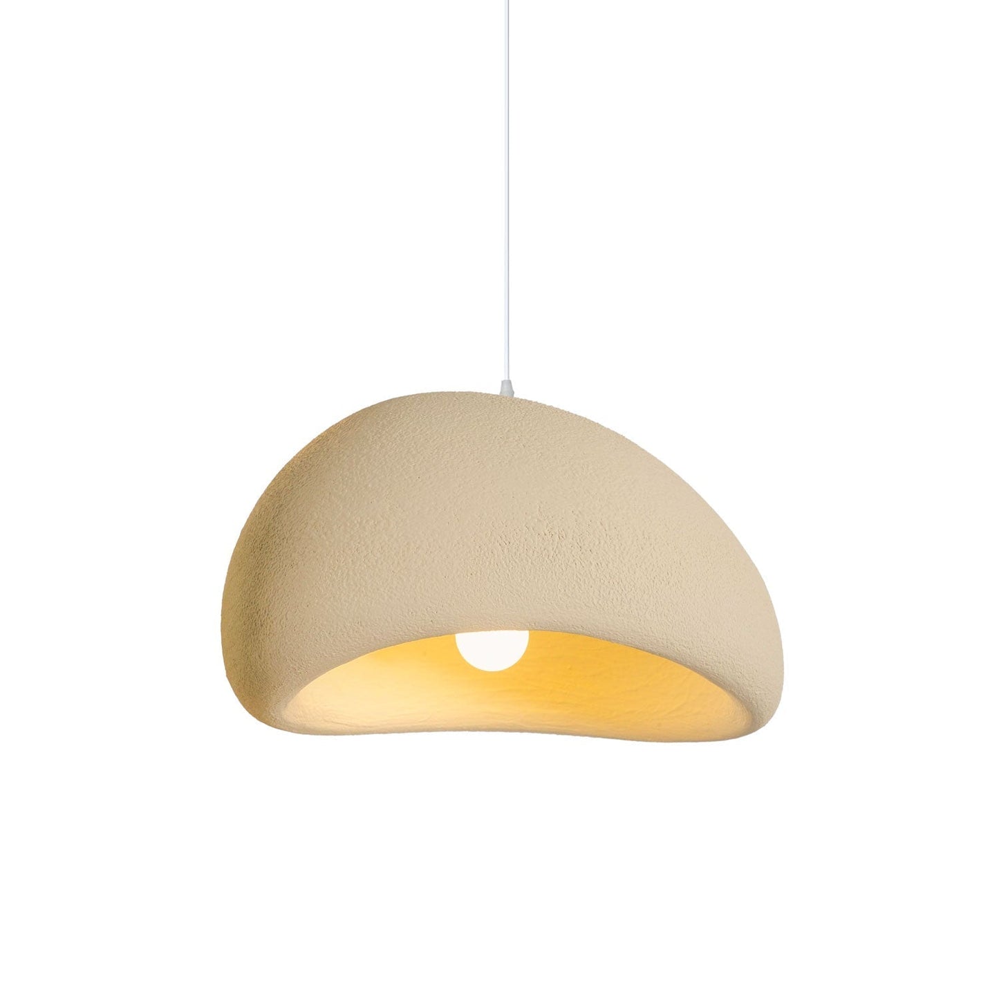 Cloud Pendant Light Style B ? 19.7″ x H 10.2″ / Dia 50cm x H 26cm (About 2.5kg) / Beige 灯具