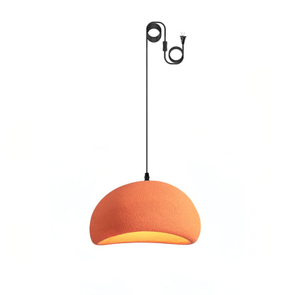 Khmara Swag Light Dia 11.8″ x H 6.7″ / Dia 30cm x H 17cm (About 1.5kg) (2 Hooks) / Orange Pendant light