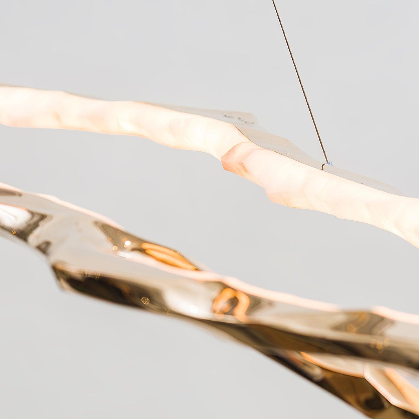 Cloud Rings Series Brass Chandelier Chandelier