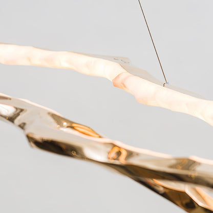 Cloud Rings Series Brass Chandelier Chandelier
