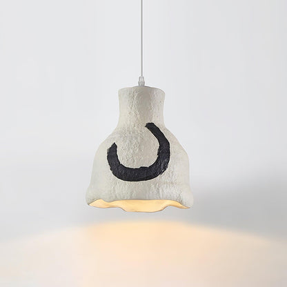 Clovo Pendant Lamp Model C Dia 9.1″ x H 11″ / Dia 23cm x H 28cm / Gray-White Pendant light