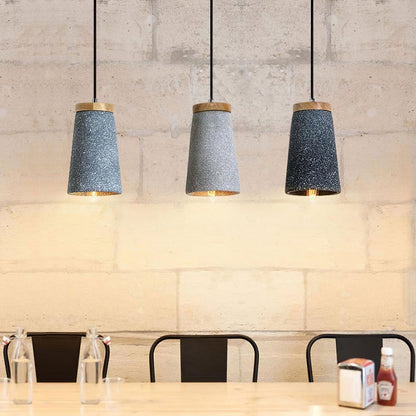 Coburg Wood Cement Pendant Light Pendant light