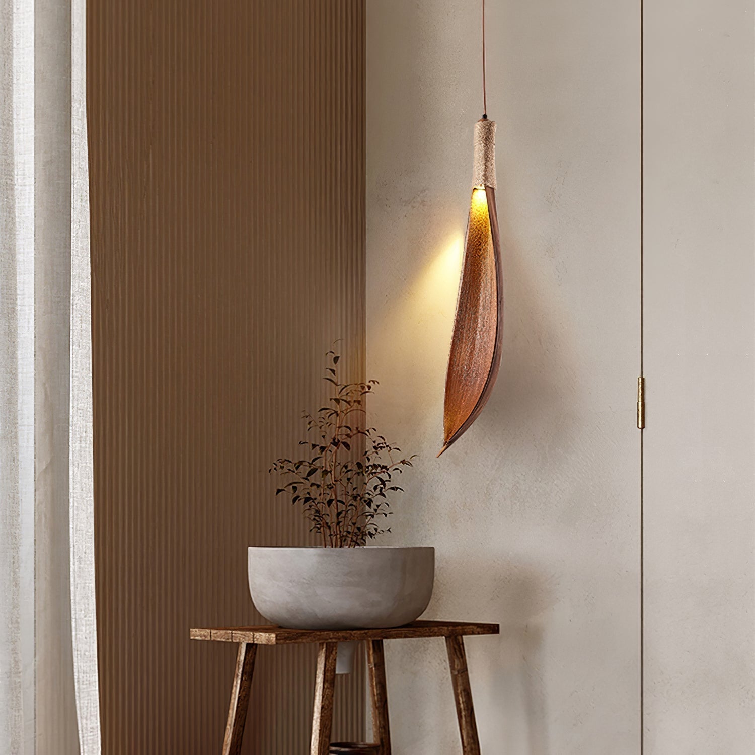 Cocoa Leaf Pendant Lamp Pendant light
