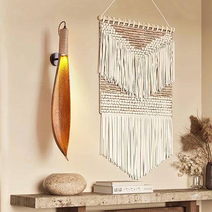 Cocoa Leaf Wall Sconce Wall lamp