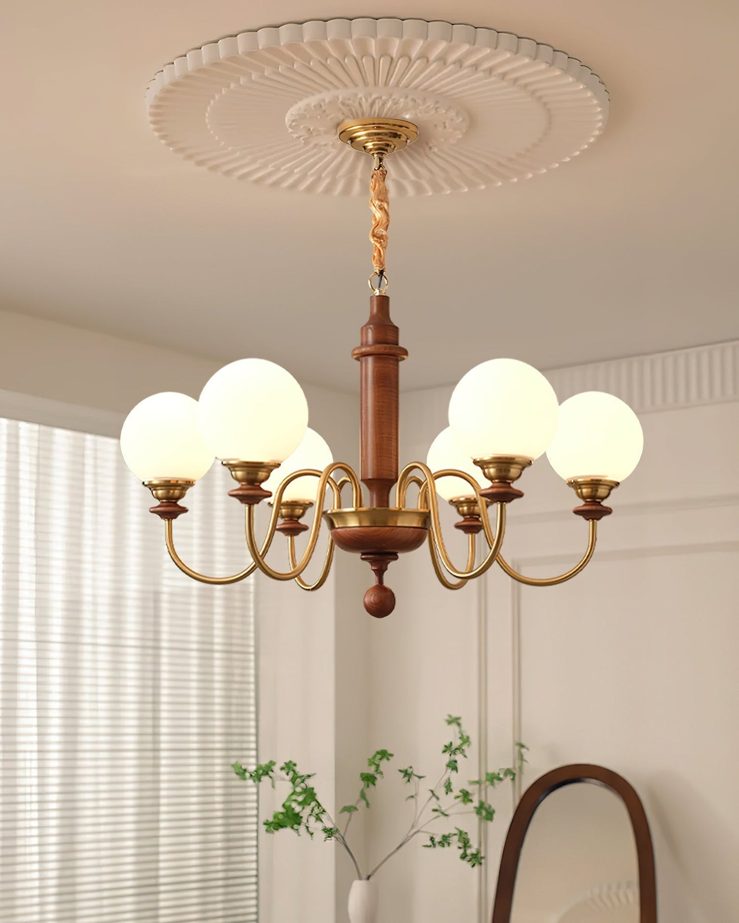 Colonial Grace Chandelier Chandelier