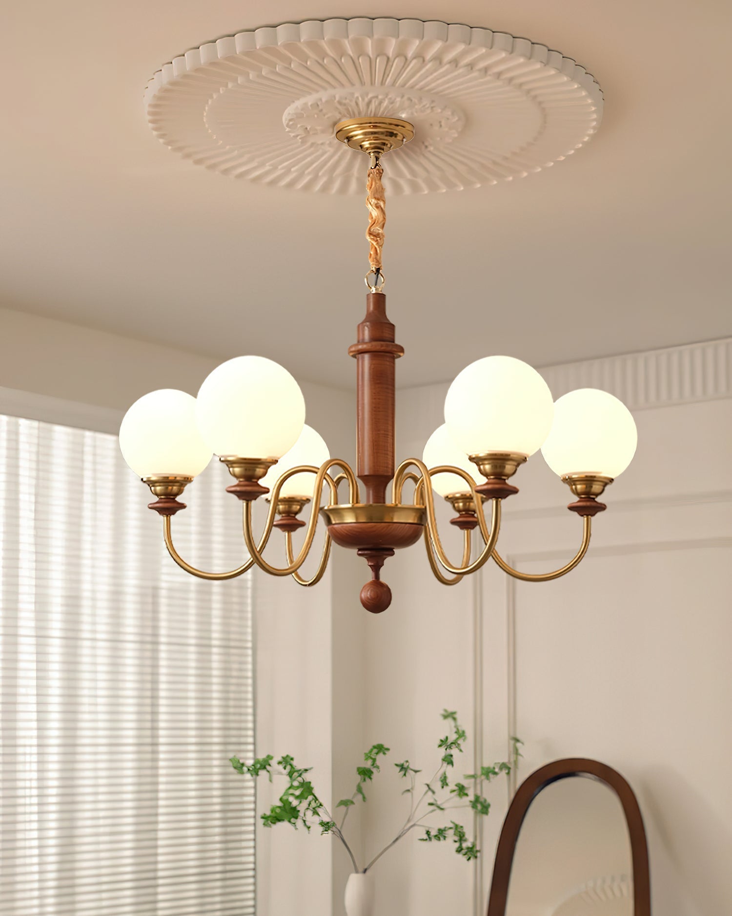 Colonial Grace Chandelier Chandelier