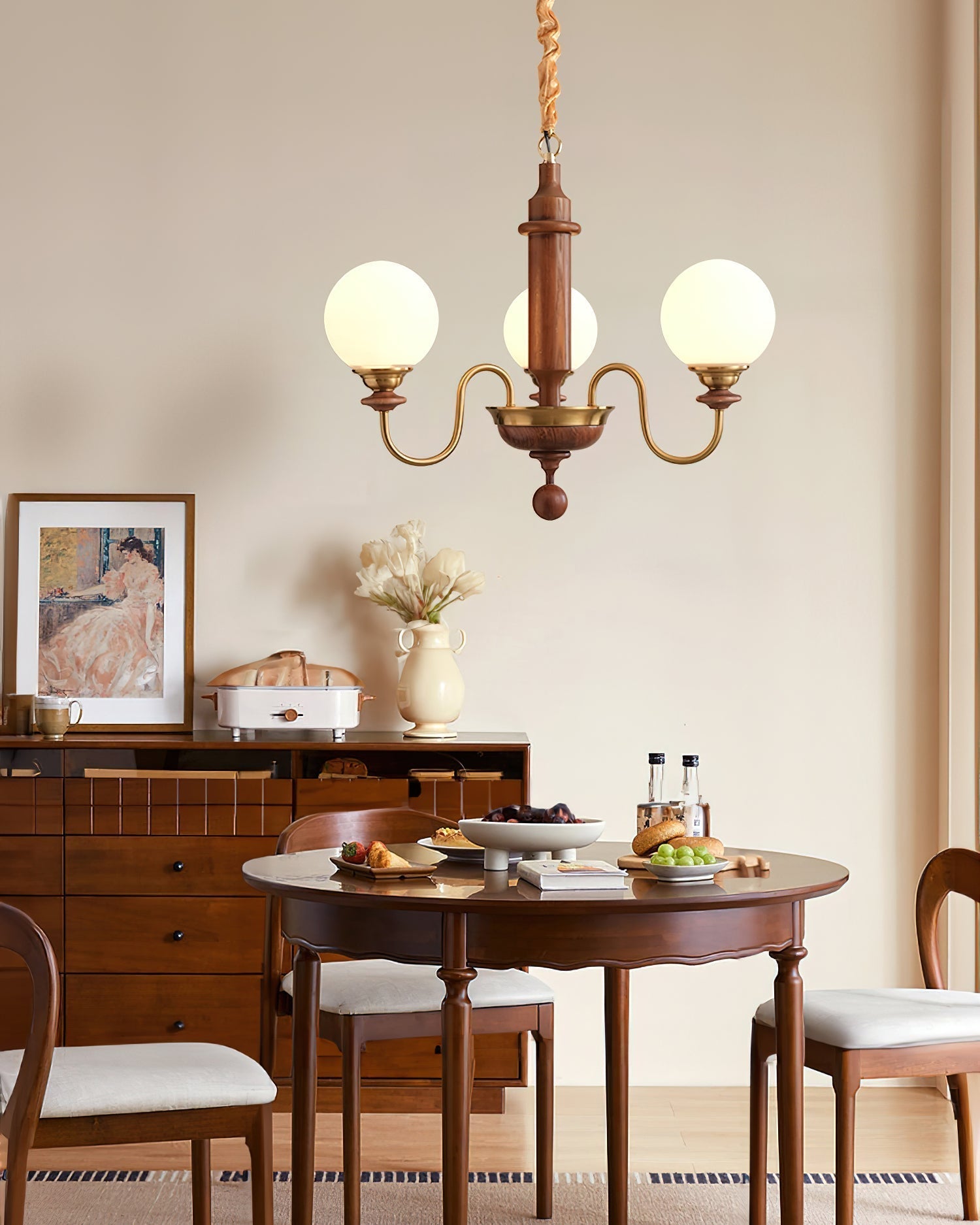 Colonial Grace Chandelier Chandelier