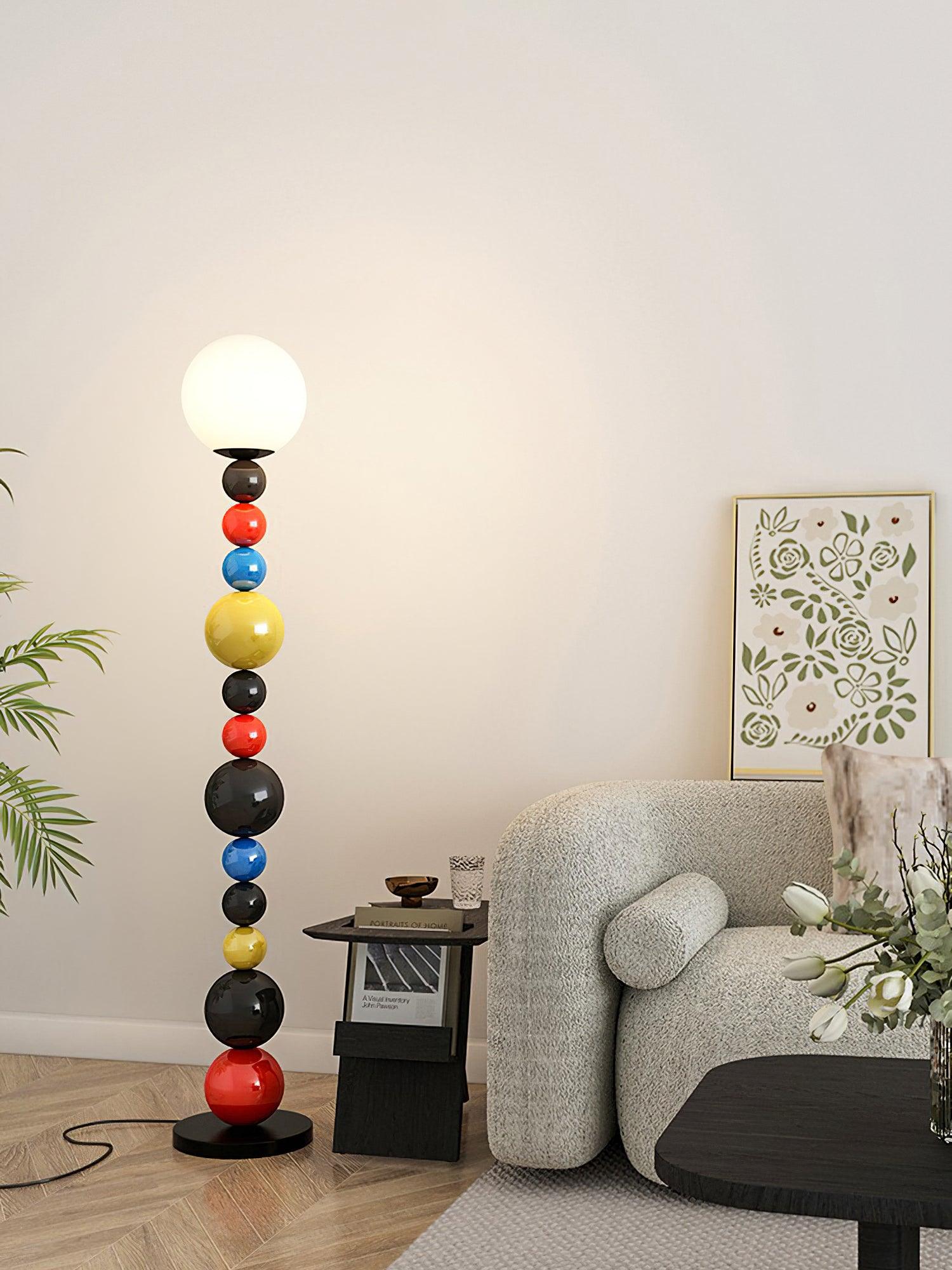 Colorful Round Ball Floor Lamp Floor lamp