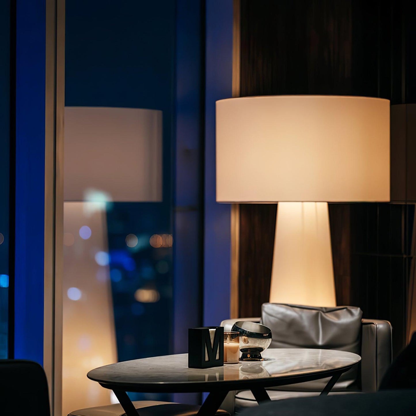 Column Fabric Floor Lamp Floor lamp