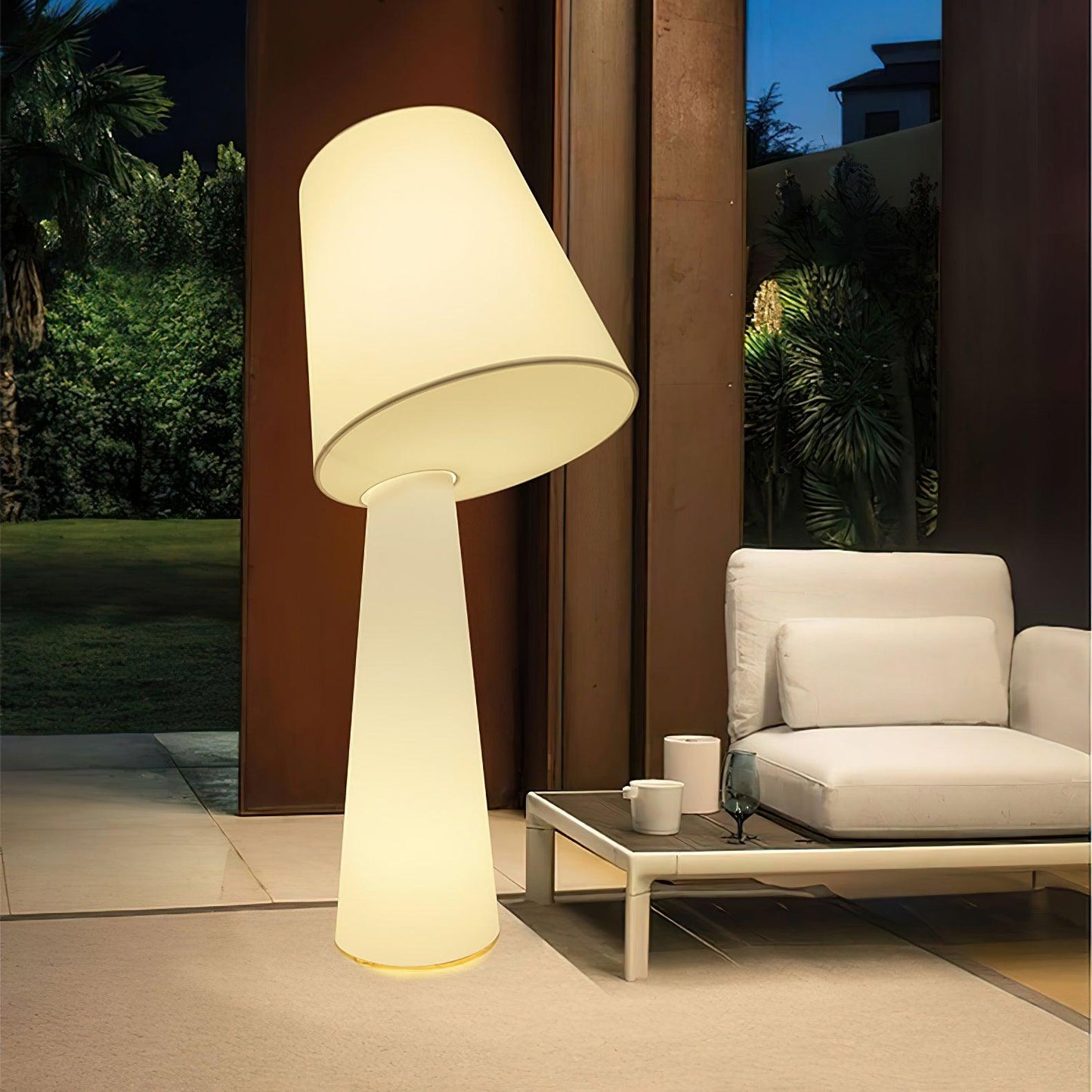 Column Fabric Floor Lamp Floor lamp