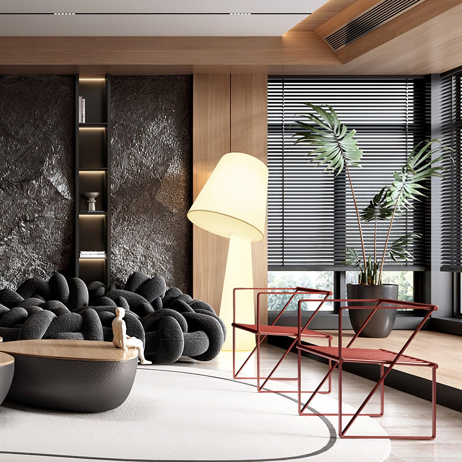 Column Fabric Floor Lamp Floor lamp