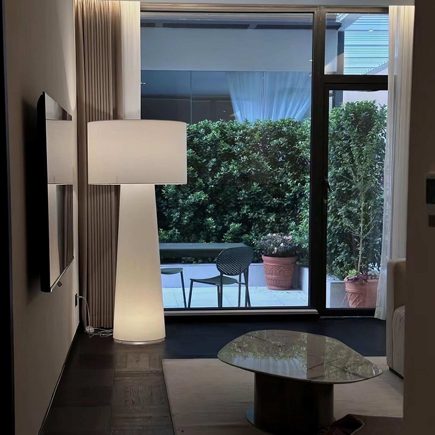 Column Fabric Floor Lamp Floor lamp