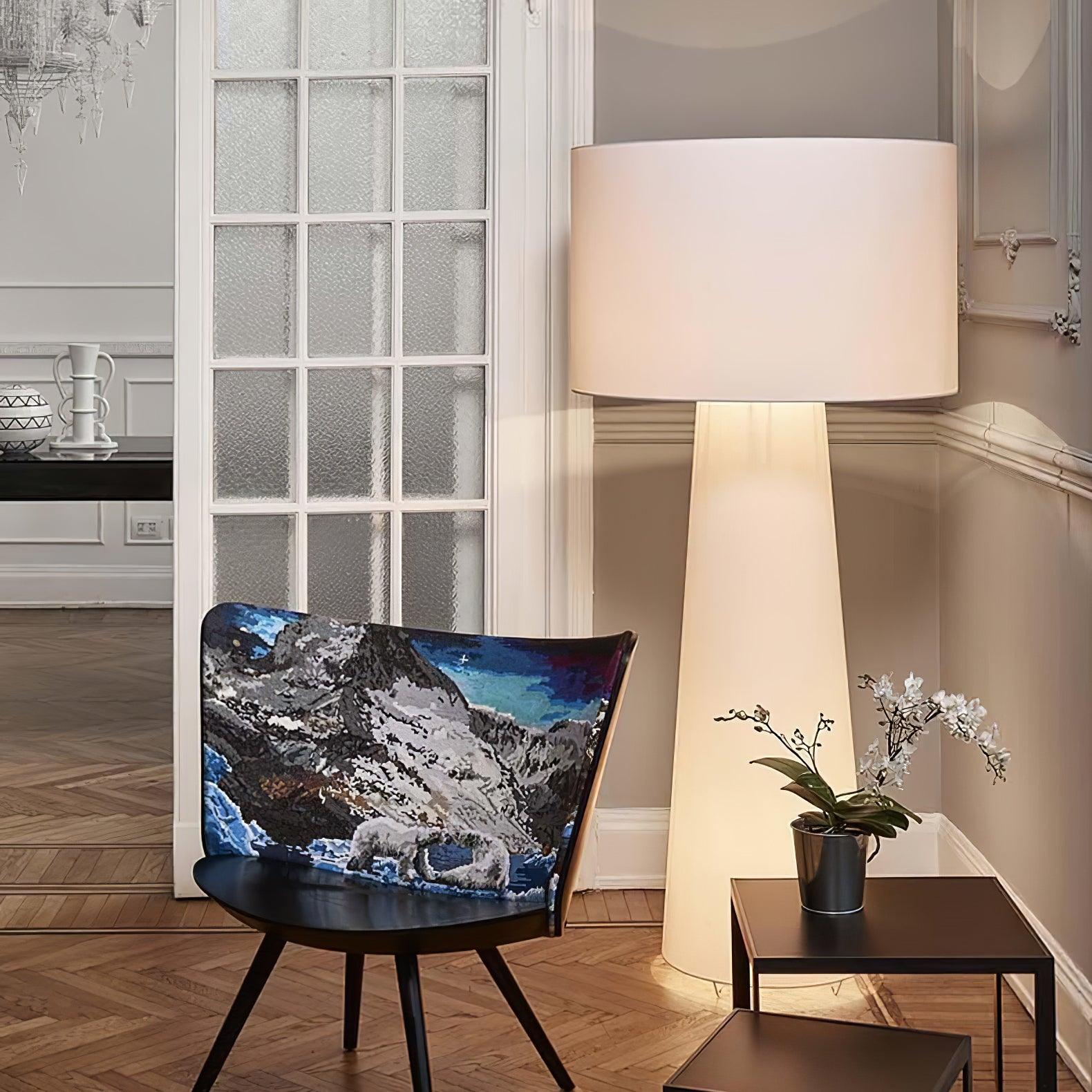 Column Fabric Floor Lamp Floor lamp