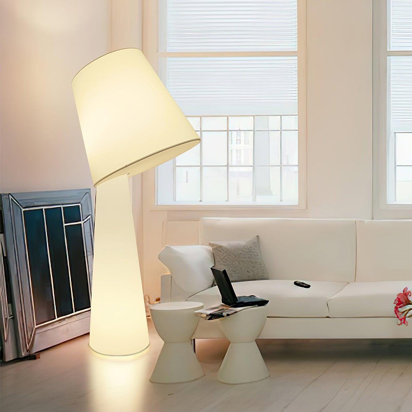 Column Fabric Floor Lamp Floor lamp