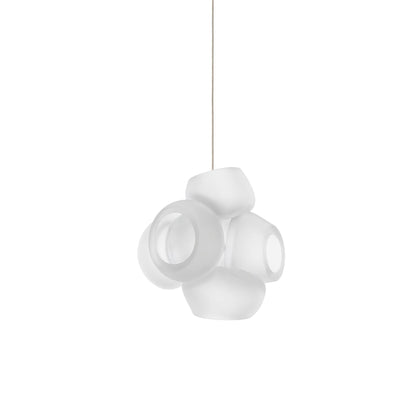Bubbles Cluster Pendant Light 1Head Dia 7.9″ x H 6.5″ / Dia 20cm x H 16.5cm / White / Warm Light Pendant light