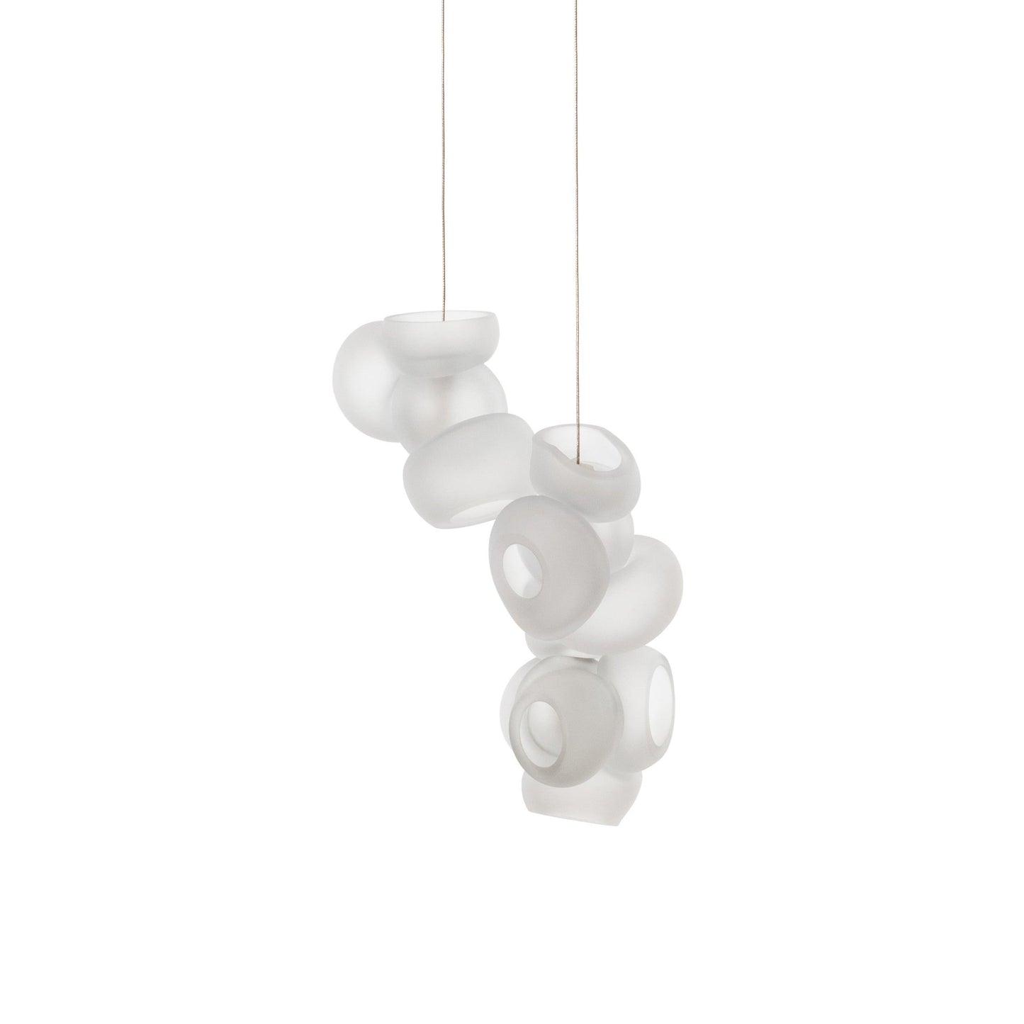 Bubbles Cluster Pendant Light 3Heads Dia 11.8″ x H 59.1″ / Dia 30cm x H 150cm / White / Warm Light Pendant light