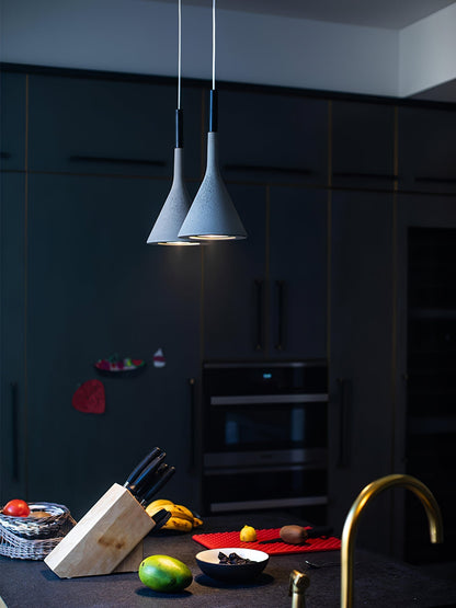 Conical Concrete Pendant Light Pendant light