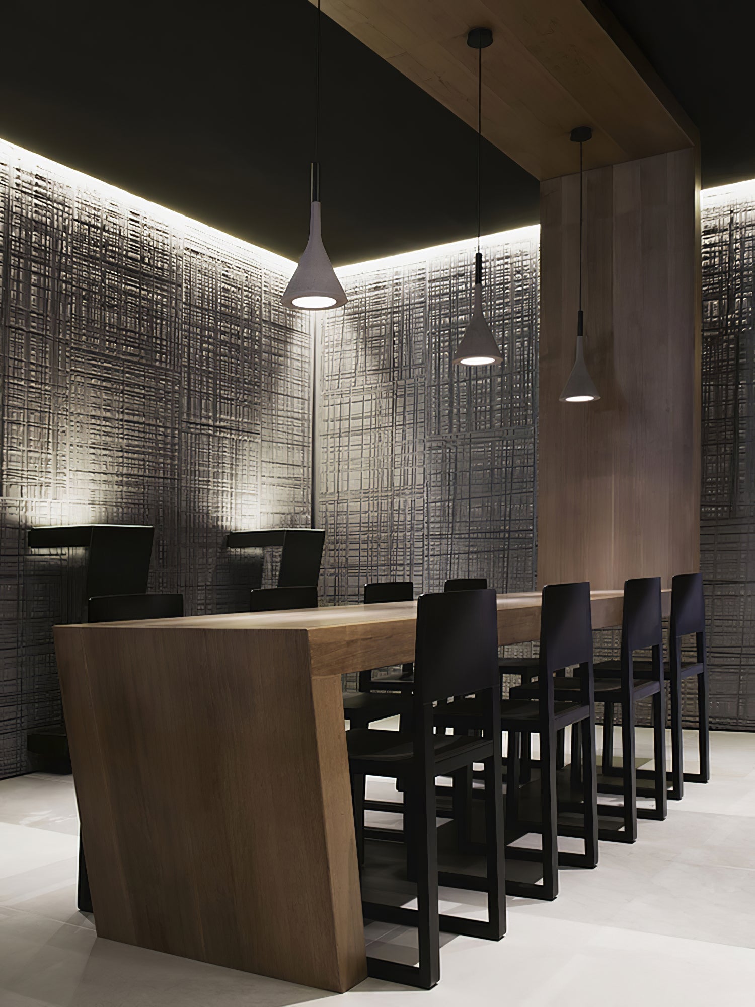 Conical Concrete Pendant Light Pendant light