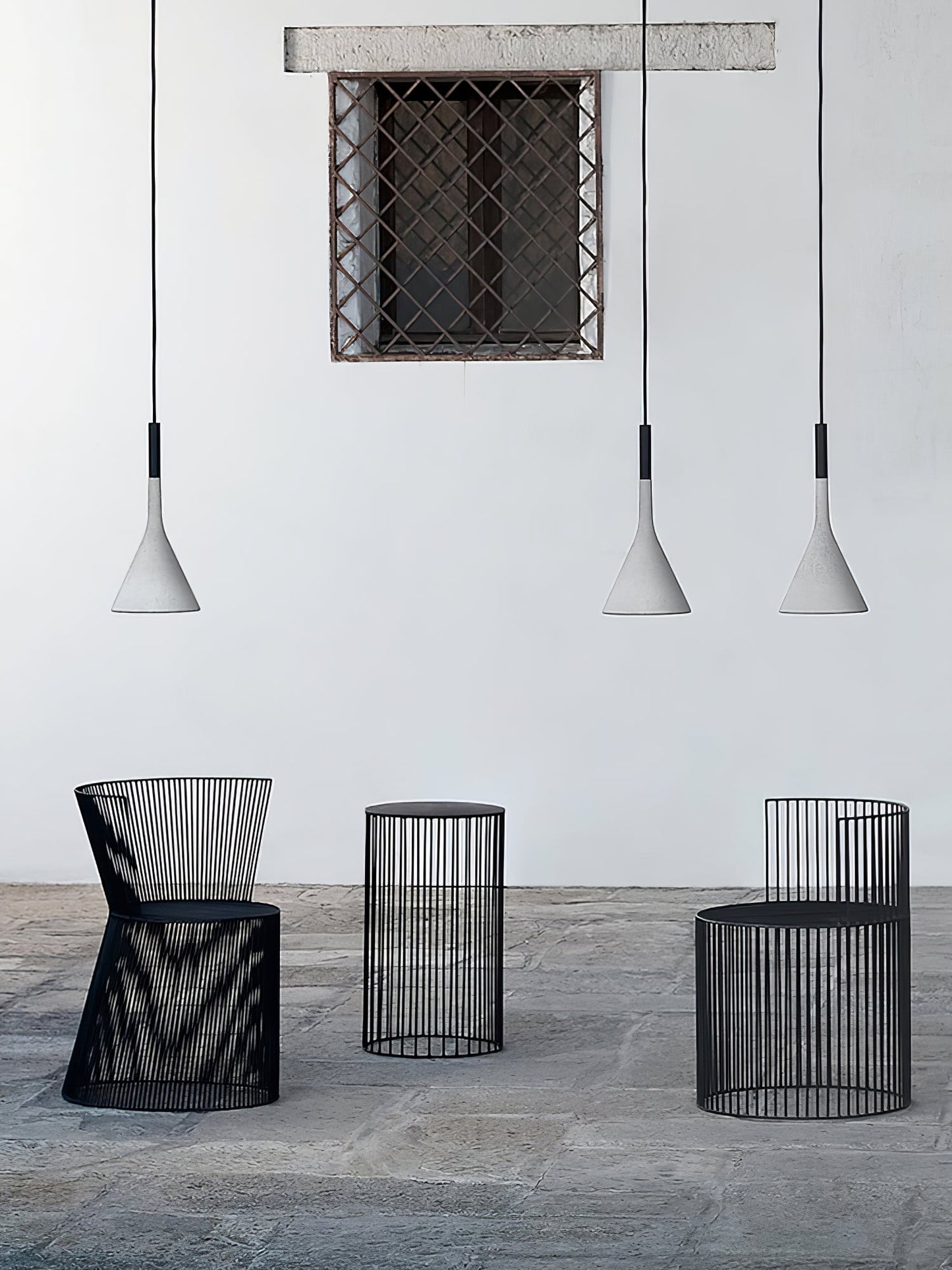 Conical Concrete Pendant Light Pendant light