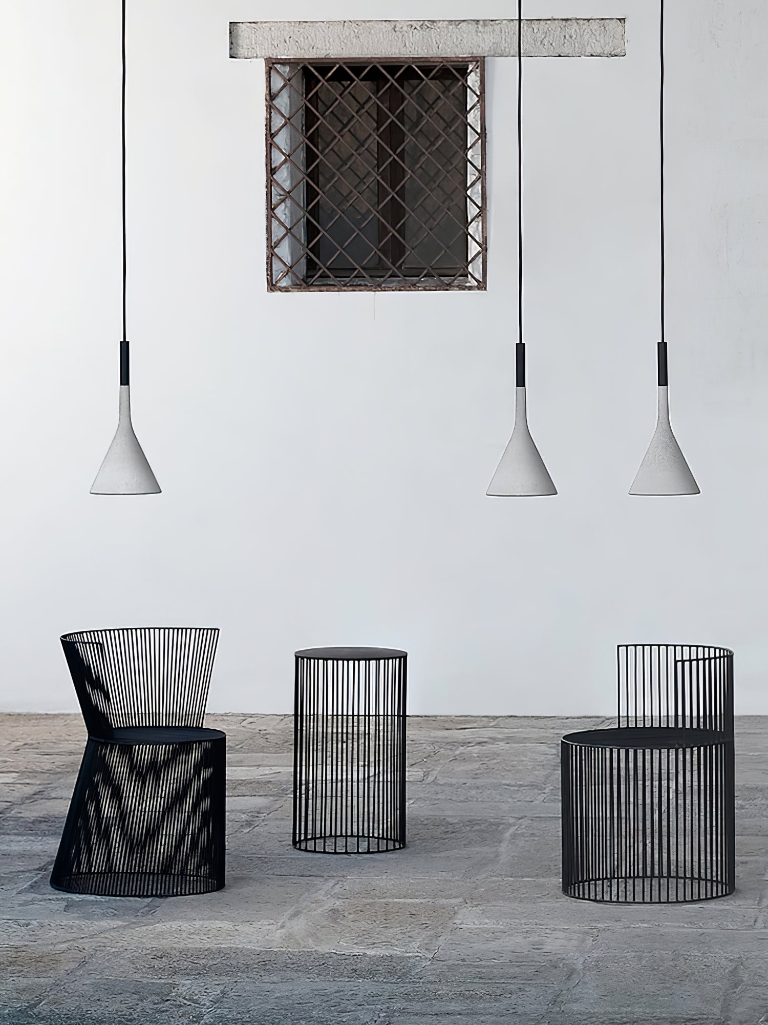 Conical Concrete Pendant Light Pendant light