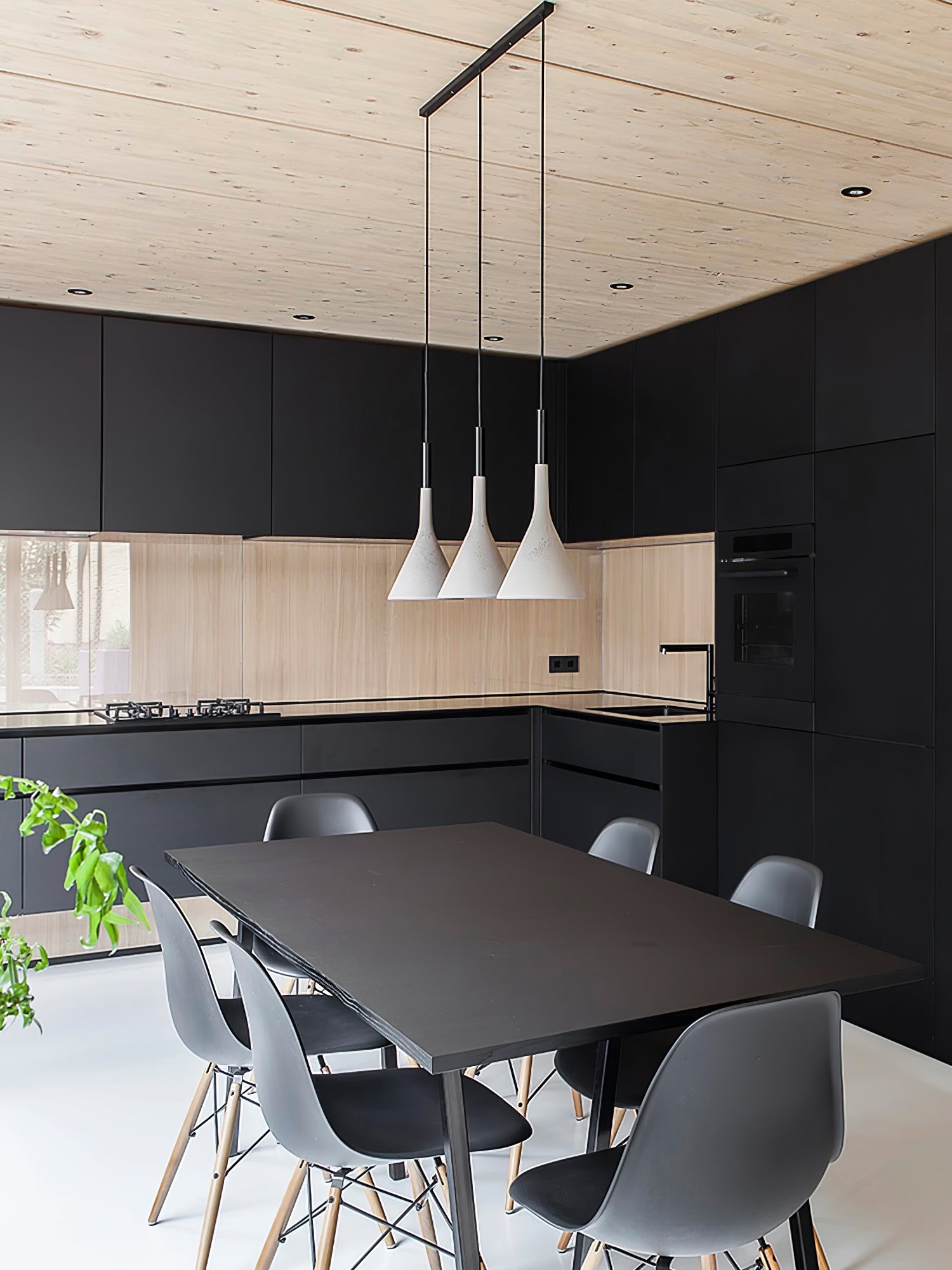 Conical Concrete Pendant Light Pendant light