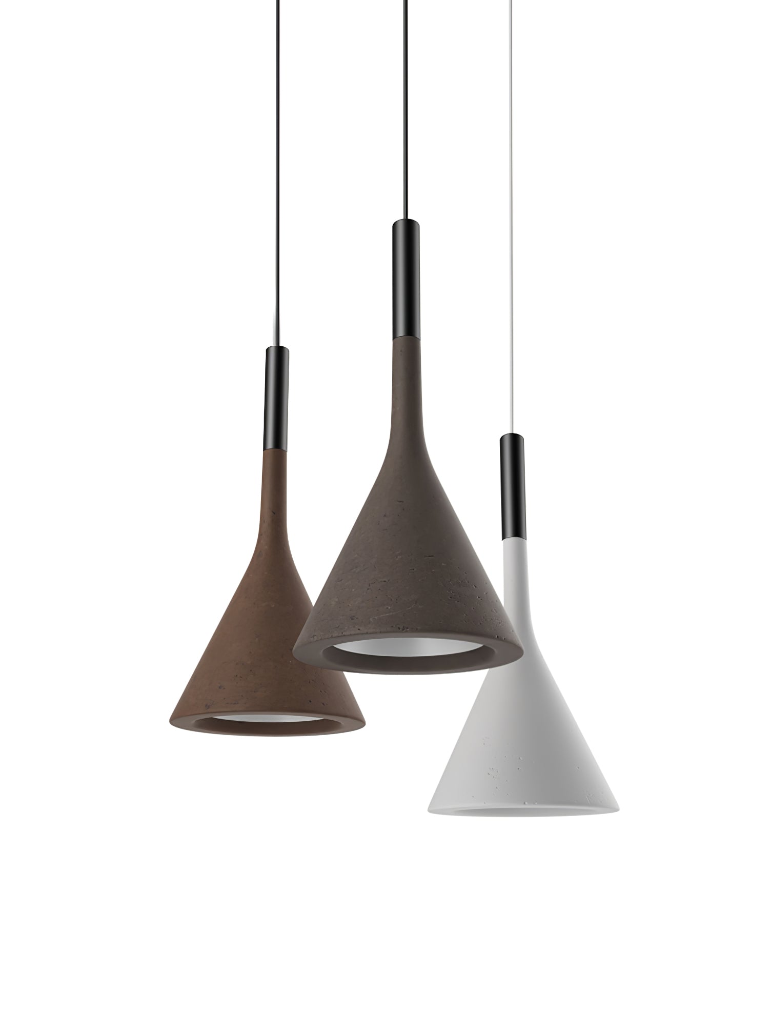 Conical Concrete Pendant Light Pendant light