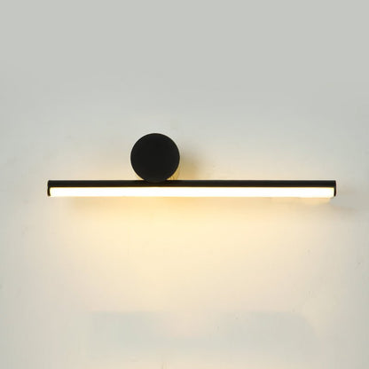 Coordinates Wall Lamp L 15.7″ x H 3.5″ / L 40cm x H 9cm / Black / Warm White Wall lamp