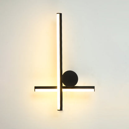 Coordinates Wall Lamp L 15.7″ x H 9.8″ / L 40cm x H 25cm / Black / Warm White Wall lamp