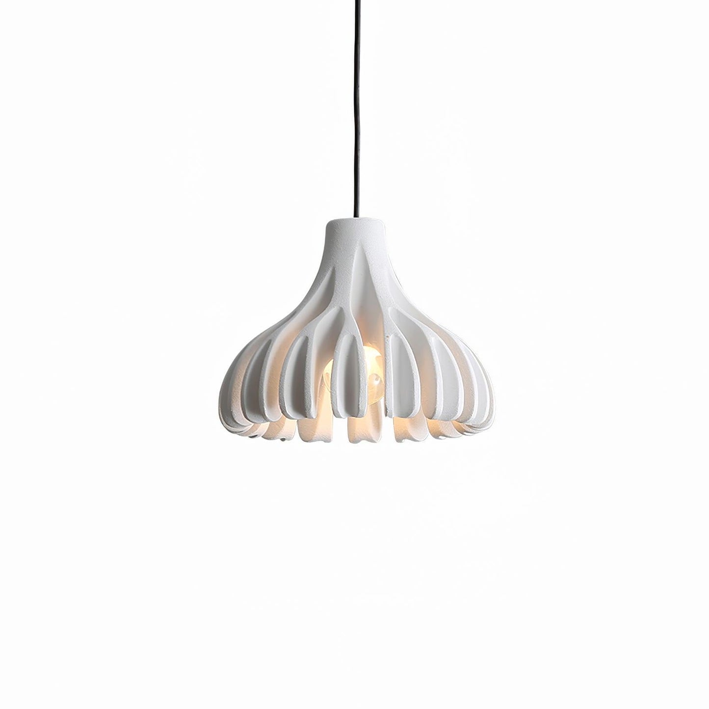 Coral Resin Pendant Lamp Dia 7.1″ x H 5.5″/ Dia 18cm x H 14cm / White Pendant light