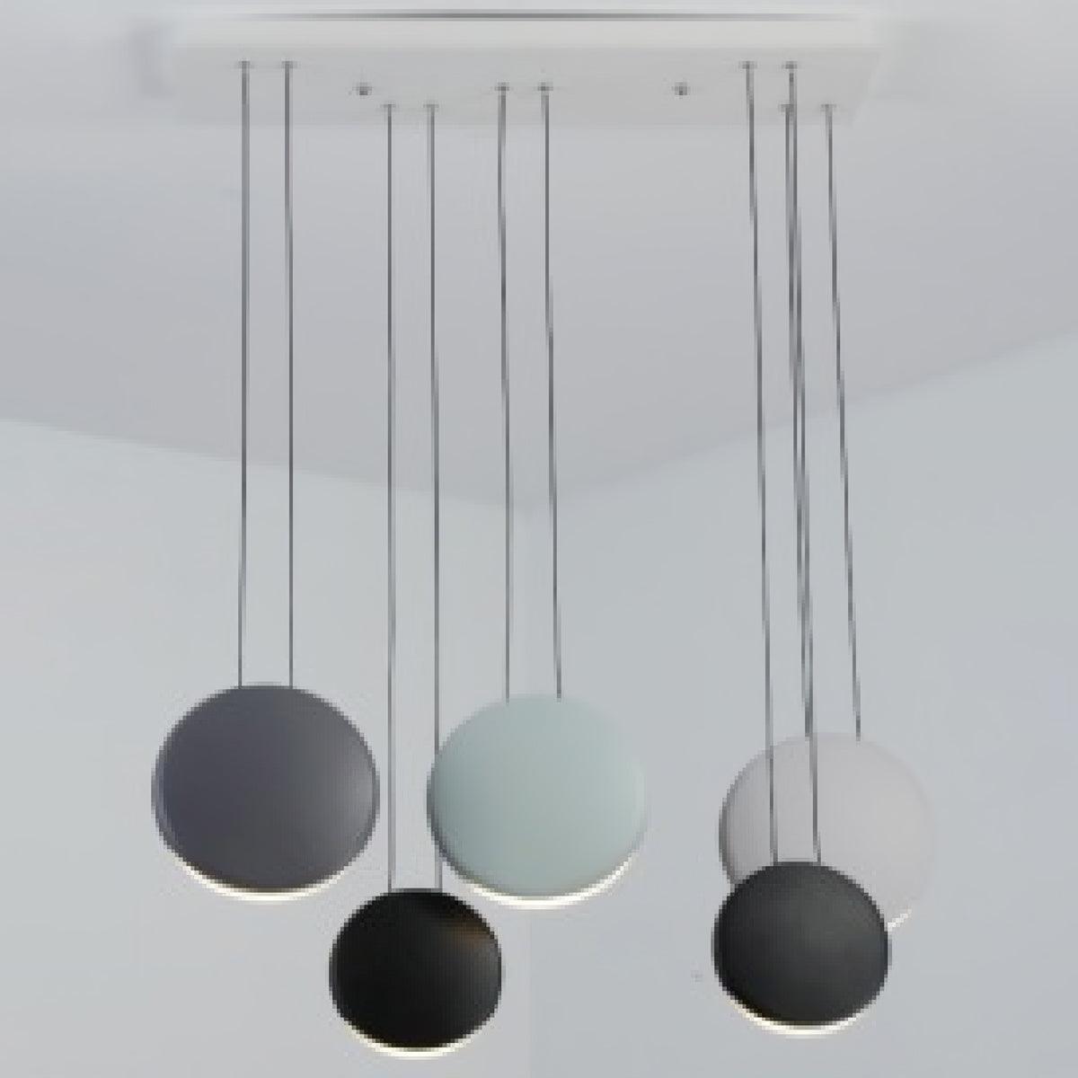 Cosmos Combination Pendant Light 5 lamps A Dia 7.9″+7.9″+7.9″+6.3″+6.3″ / Dia 20cm + 20cm + 20cm + 16cm + 16cm / Warm