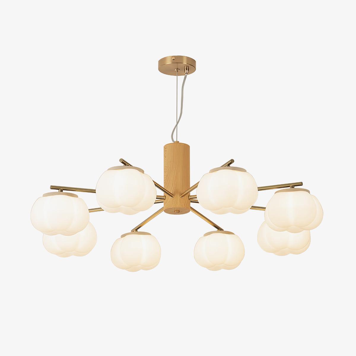 Cotton Balls Chandelier Chandelier