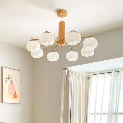Cotton Balls Chandelier Chandelier