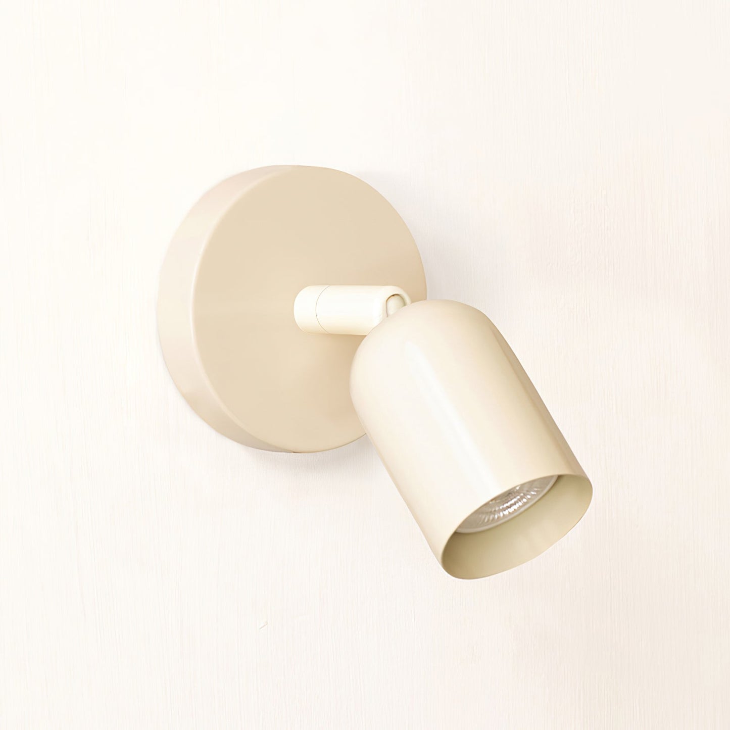 Couleur Adjustable Wall Lamp Dia 4.7″ x H 6.9″ / Beige / Warm Light 1001 Wall lamp