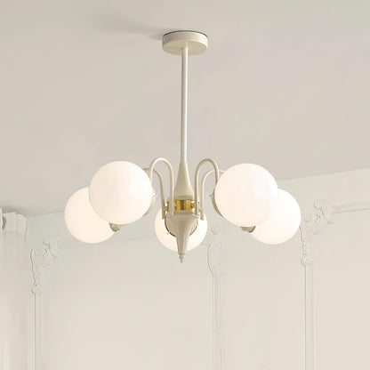 Cream Ball Chandelier Chandelier