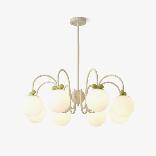 Cream Cherry Chandelier Chandelier