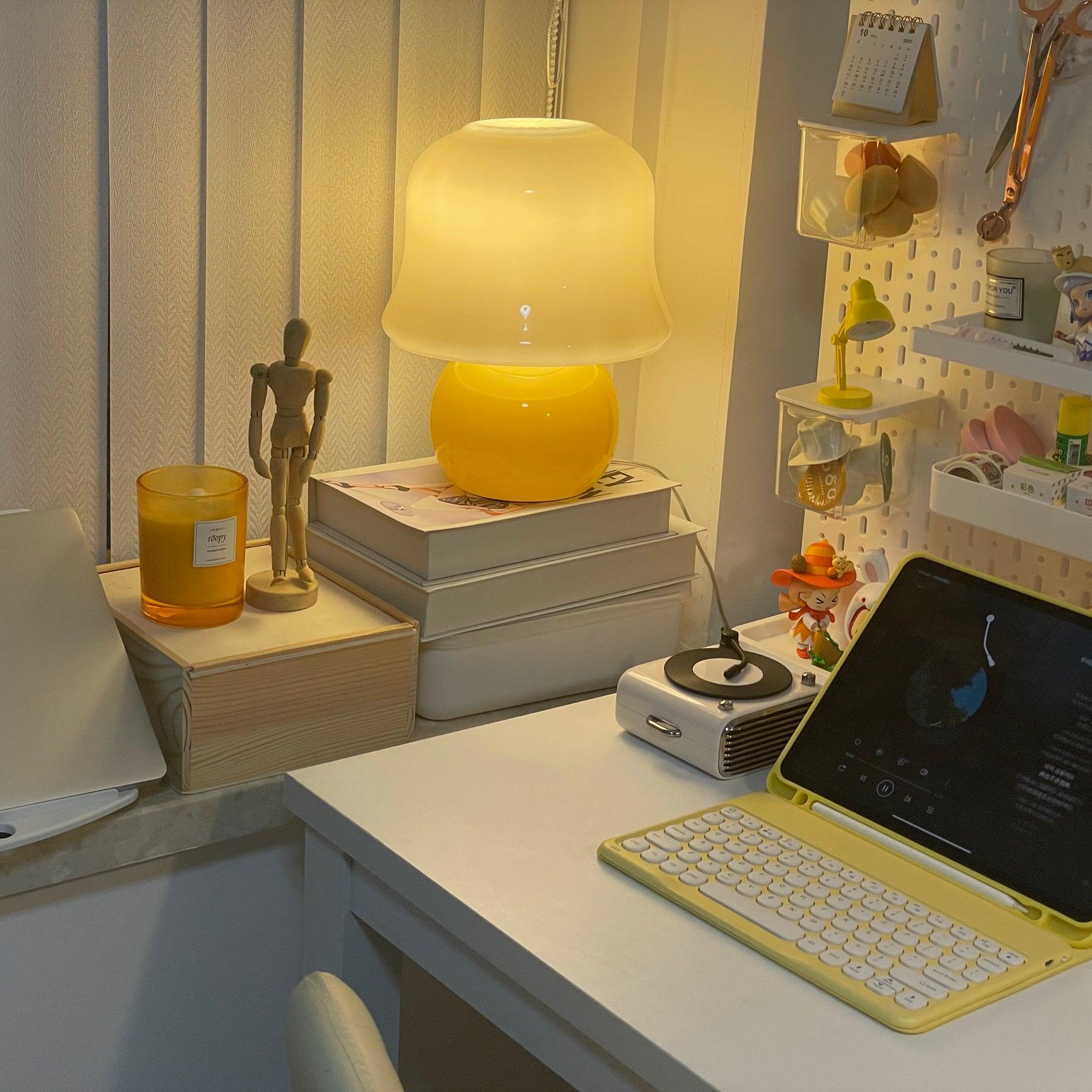 Creamy Mushroom Table Lamp Table lamp