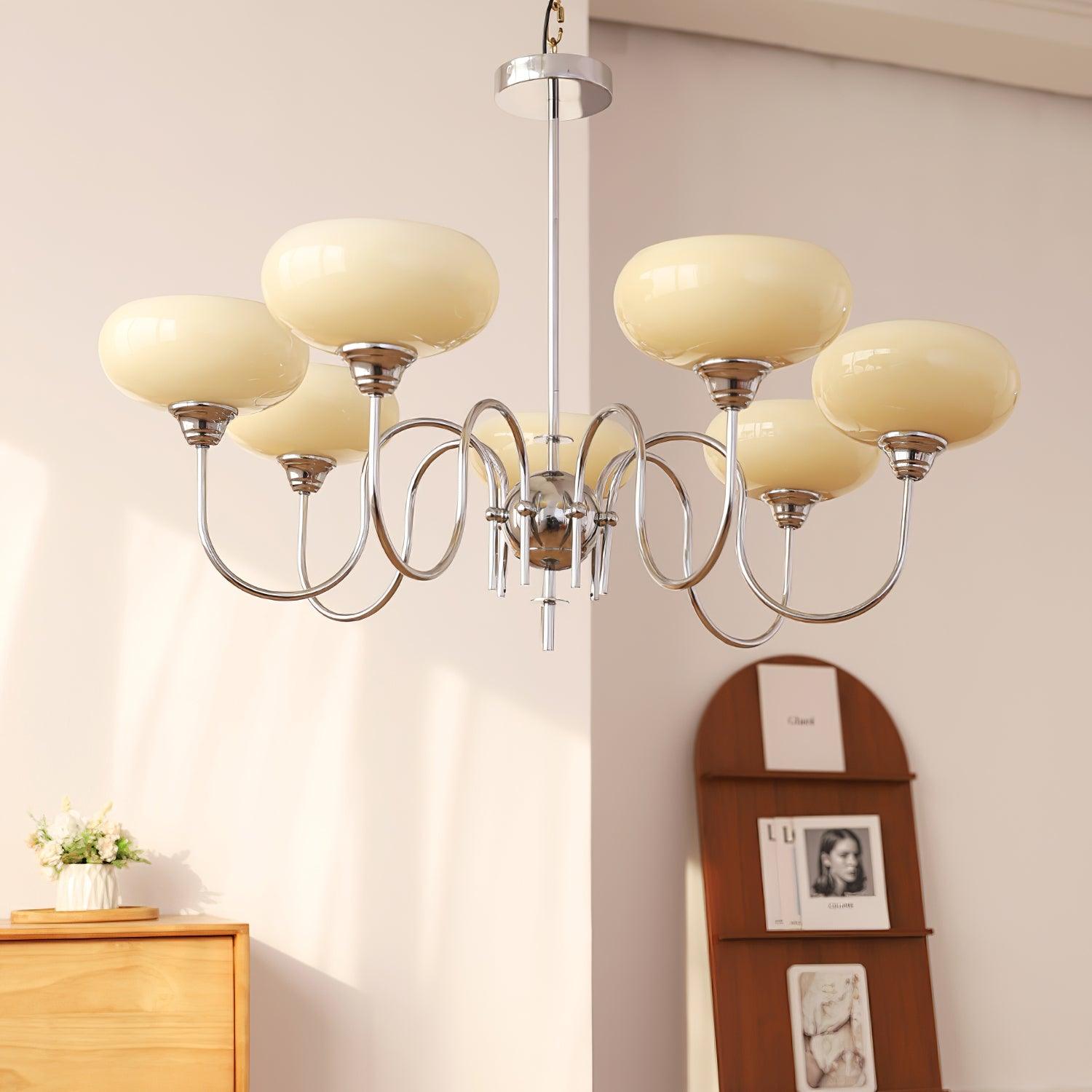 Creamy Persimmon Chandelier Chandelier