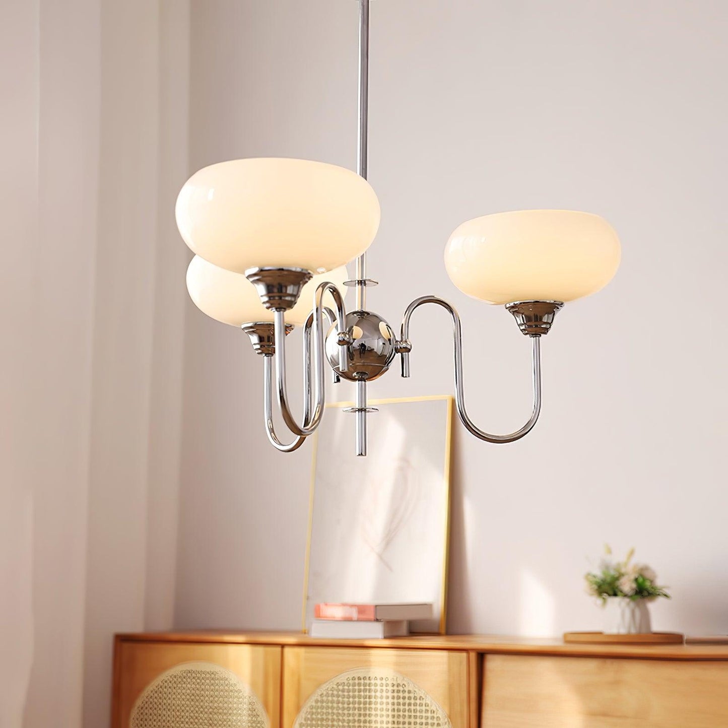 Creamy Persimmon Chandelier Chandelier