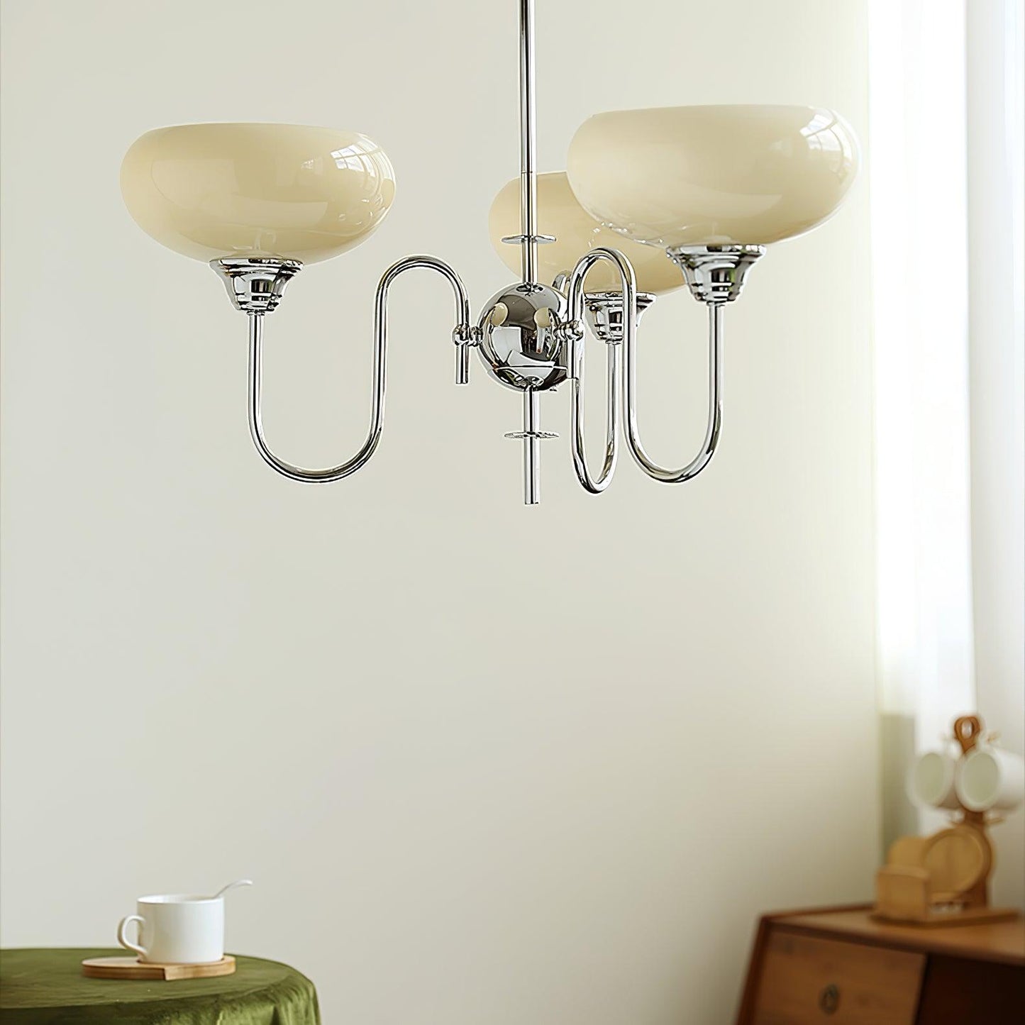 Creamy Persimmon Chandelier Chandelier