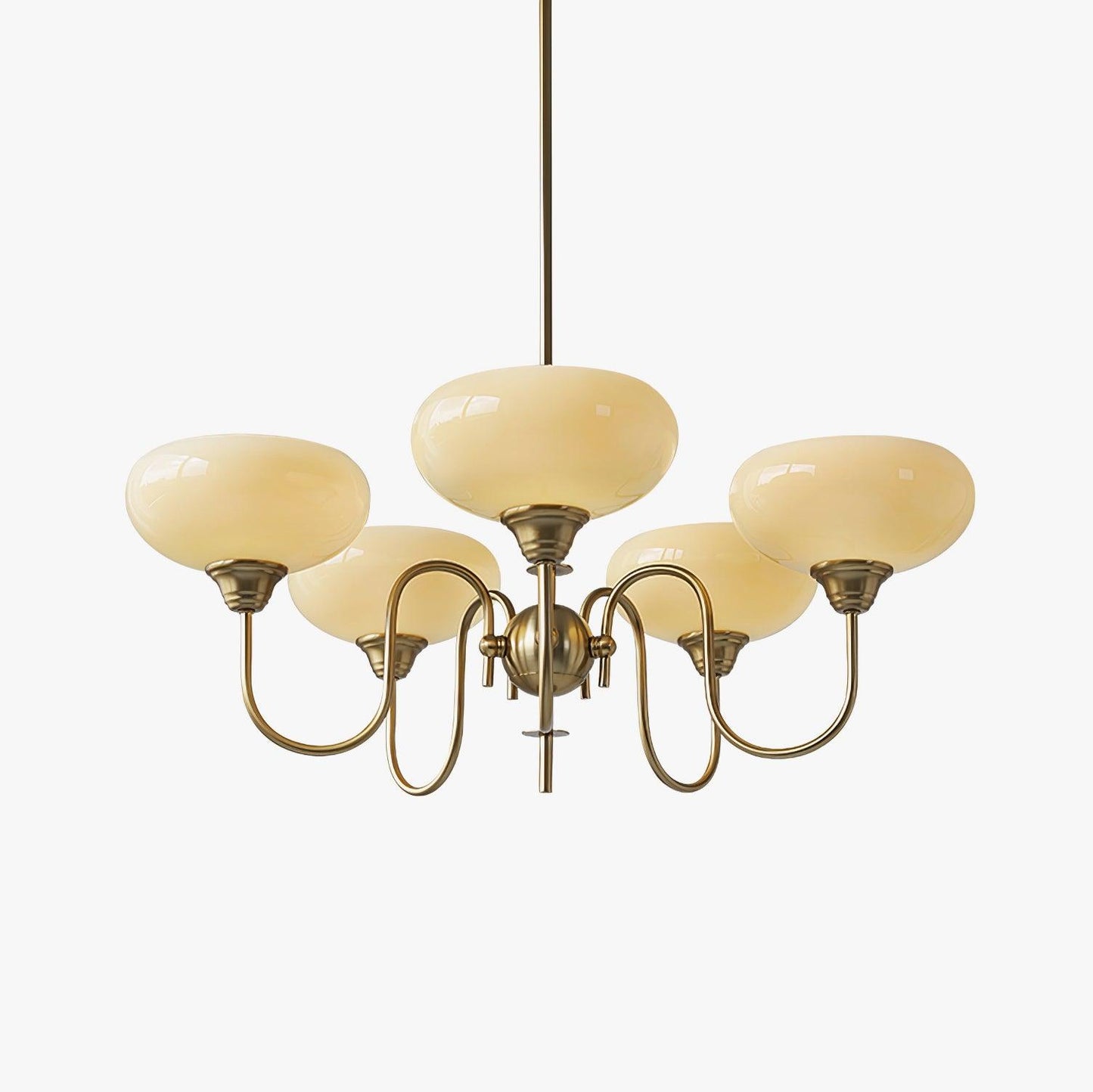 Creamy Persimmon Chandelier Chandelier