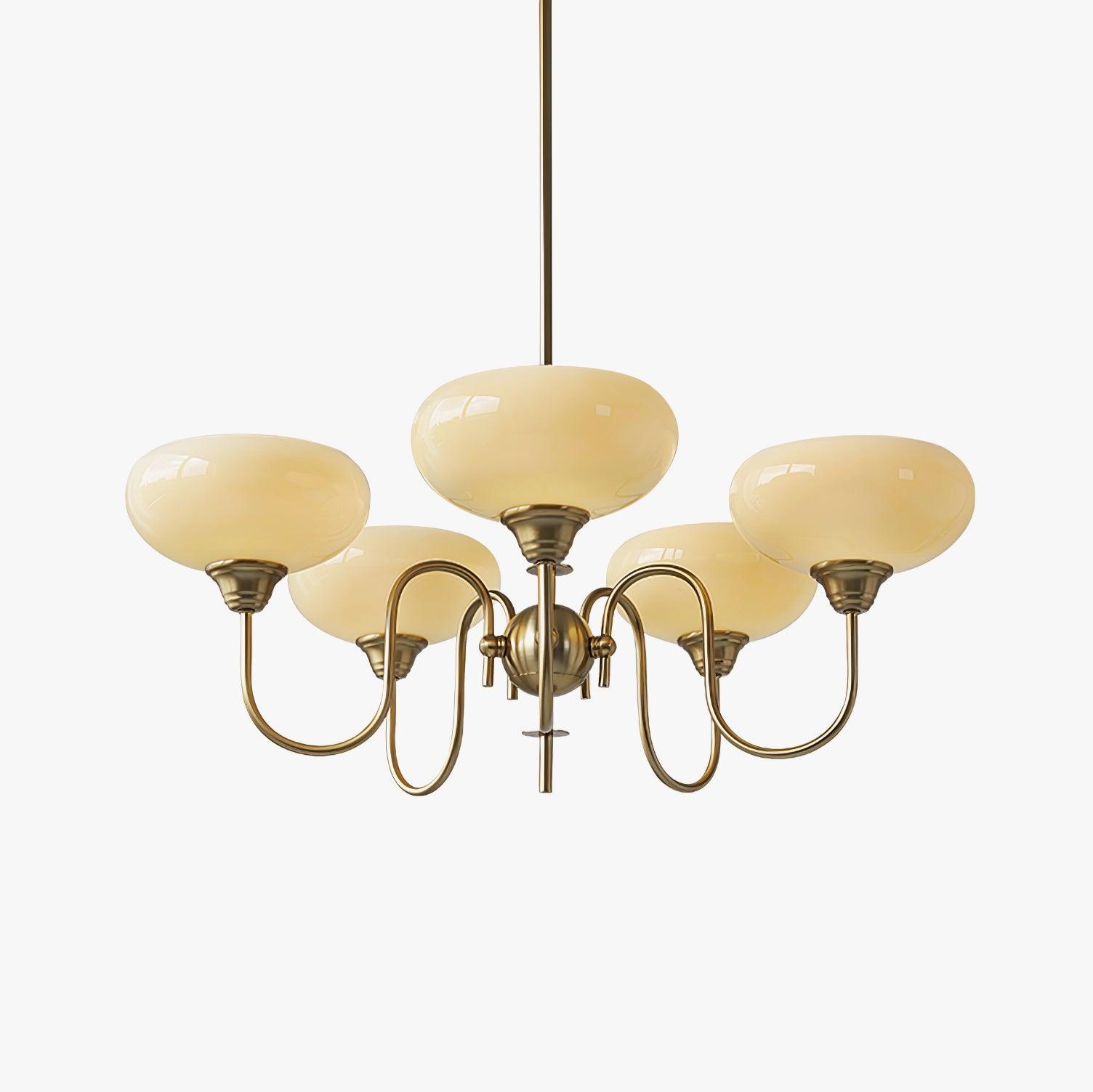 Creamy Persimmon Chandelier Chandelier